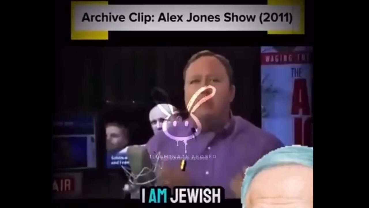 🚨♟🇺🇸 ISRAEL FIRST: ALEX JONES ADMITS HE IS JEWISH TOO 🇮🇱 👀