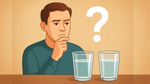 Two Glasses Puzzle: Choose Wisely – A Thought Experiment That Teaches Health & Science