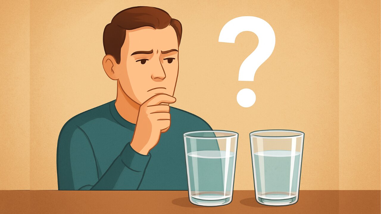 Two Glasses Puzzle: Choose Wisely – A Thought Experiment That Teaches Health & Science