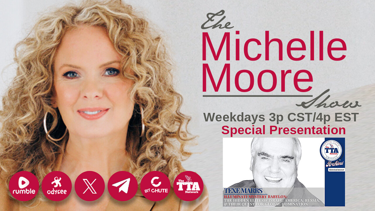 Educational Feature 'Illuminati Mystery Babylon: The Hidden Elite of Israel, America, Russia, & Their Quest For Global Domination' The Michelle Moore Show (Nov 6, 2025)