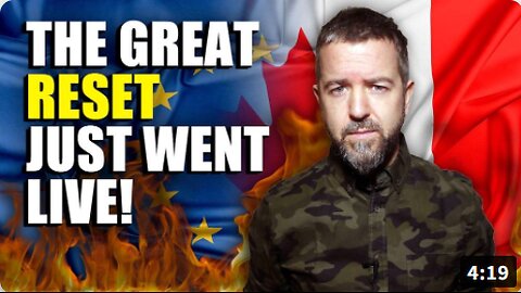 The EU-Canada DIGITAL ID PACT Is The FINAL NAIL In The COFFIN OF FREEDOM!!!