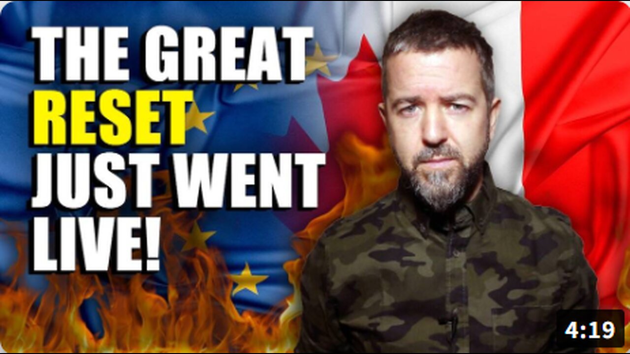 The EU-Canada DIGITAL ID PACT Is The FINAL NAIL In The COFFIN OF FREEDOM!!!