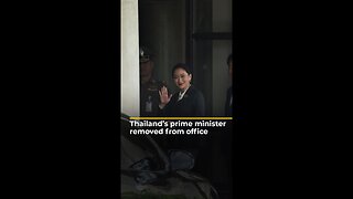 Thailand’s prime minister removed from office | AJ #shorts