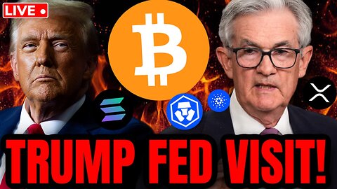 TRUMP Set To Visit FED To INVESTIGATE! (Crypto AND Stock Market EXPLODE!) Bitcoin VS Altcoins