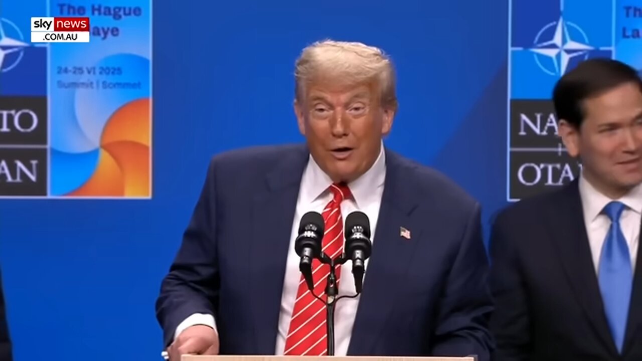 Trump hilariously responds to ‘daddy’ comments from NATO chief