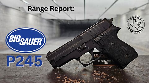 Range Report: Sig Sauer P245 - Discontinued German made single stack .45 ACP pistol