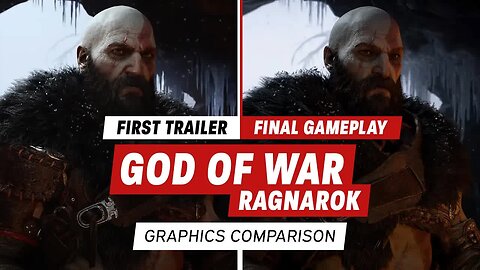 God of War Ragnarok - First Trailer vs. Final Gameplay