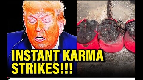 SICKLY Trump ROTS IN PUBLIC as KARMA STRIKES