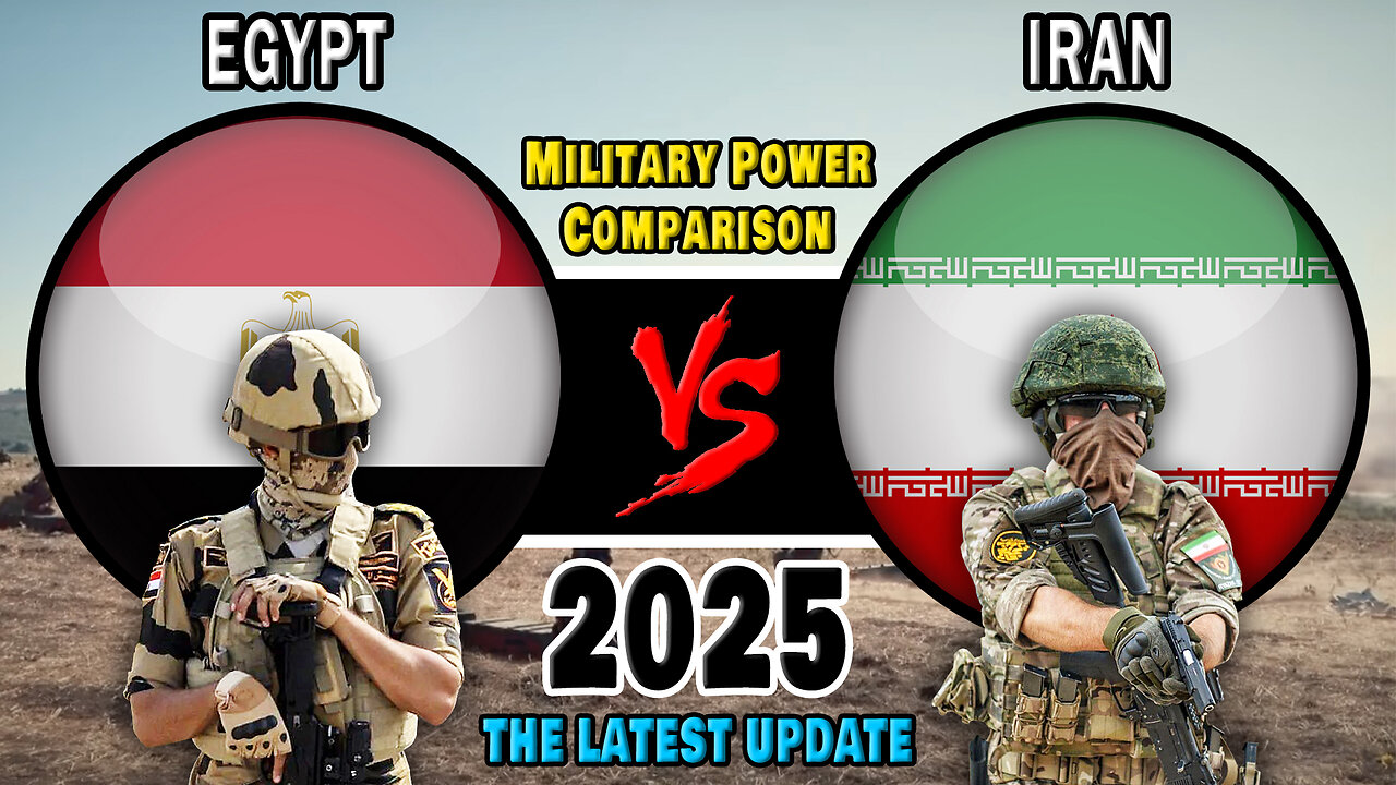 Egypt vs Iran Military Power Comparison 2025 | Iran vs Egypt Military Power 2025