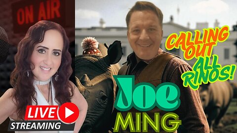 LIVE 7PM PST/Thursday - Calling Out All RINO'S! Meet Joe Ming