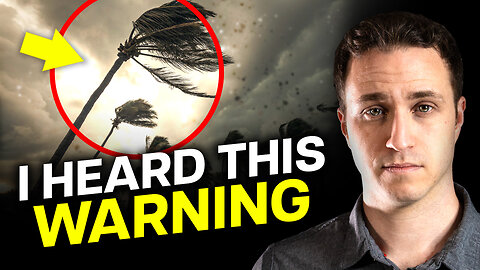 God Warned Me about "A Hurricane Event" in the U.S.