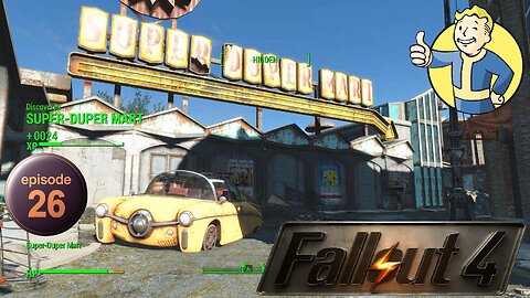 Fallout 4 Ep 26: We venture towards Lexington | we clean up Super Duper-Mart #fallout4walkthrough