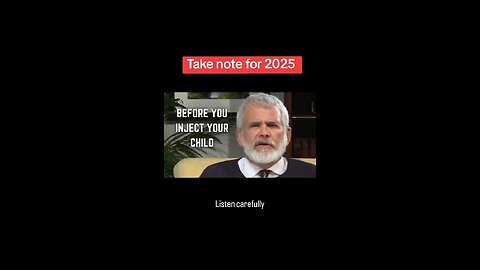 2025 mRNA Vaccine Warning from the Inventor, Creator of the mRNA Technology