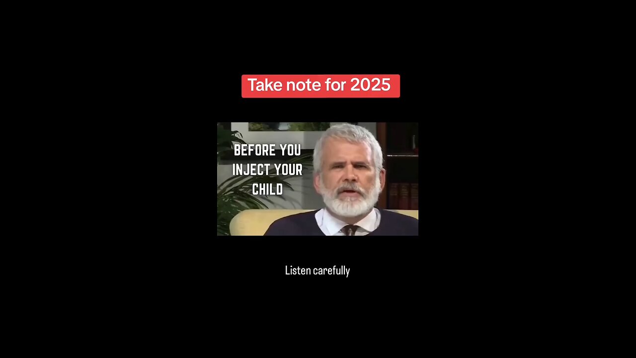 2025 mRNA Vaccine Warning from the Inventor, Creator of the mRNA Technology