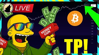 🐺 Successful Bitcoin Traders TAKE PROFITS! 🐺🚨LIVESTREAM🚨