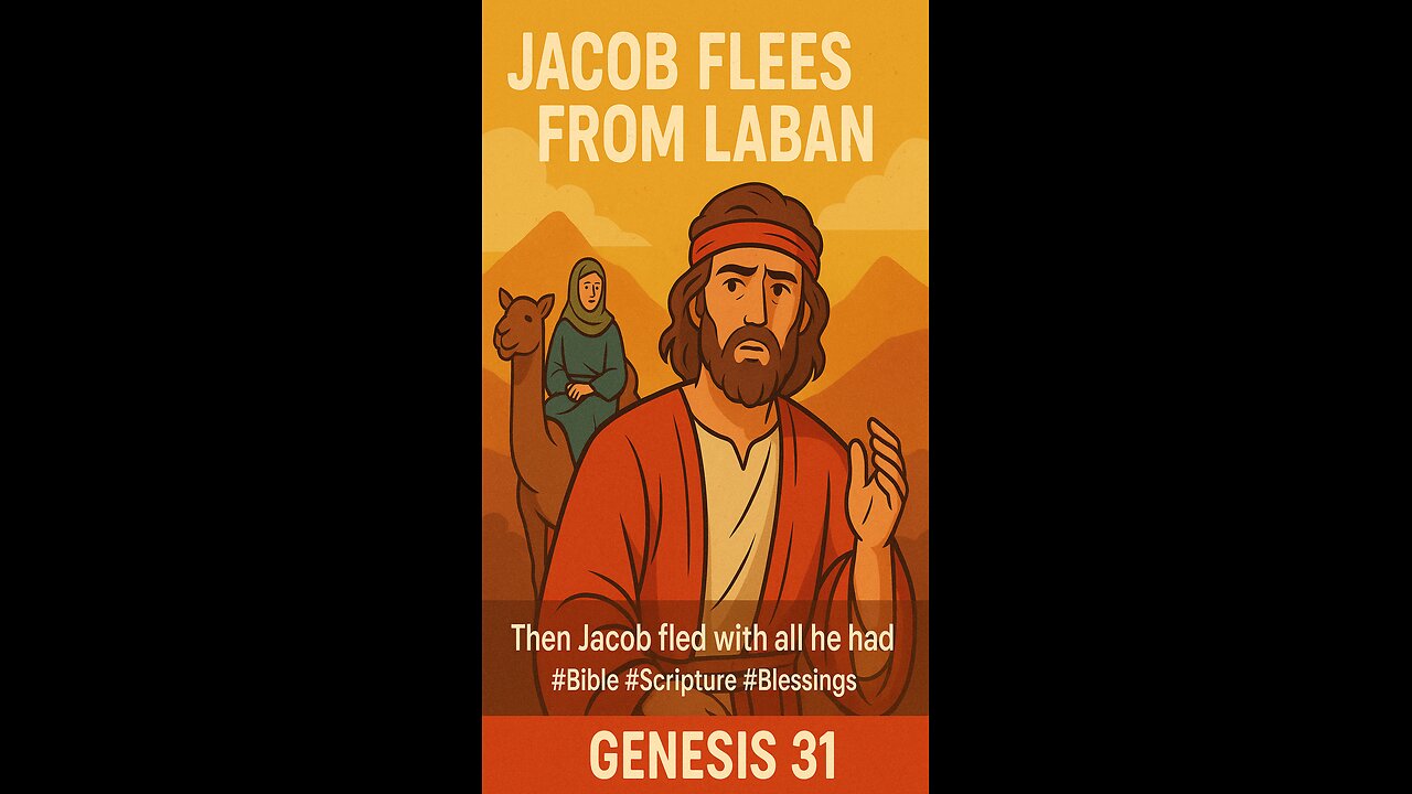 Genesis 31: When God Steps In To Defend You | Jacob’s Bold Escape from Laban
