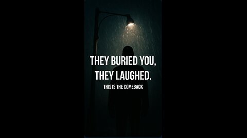 powerful motivation, the comeback is personal