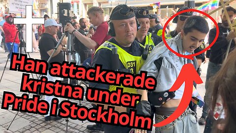 Reportage: Kristna attackerade under Pride - polis ingrep direkt