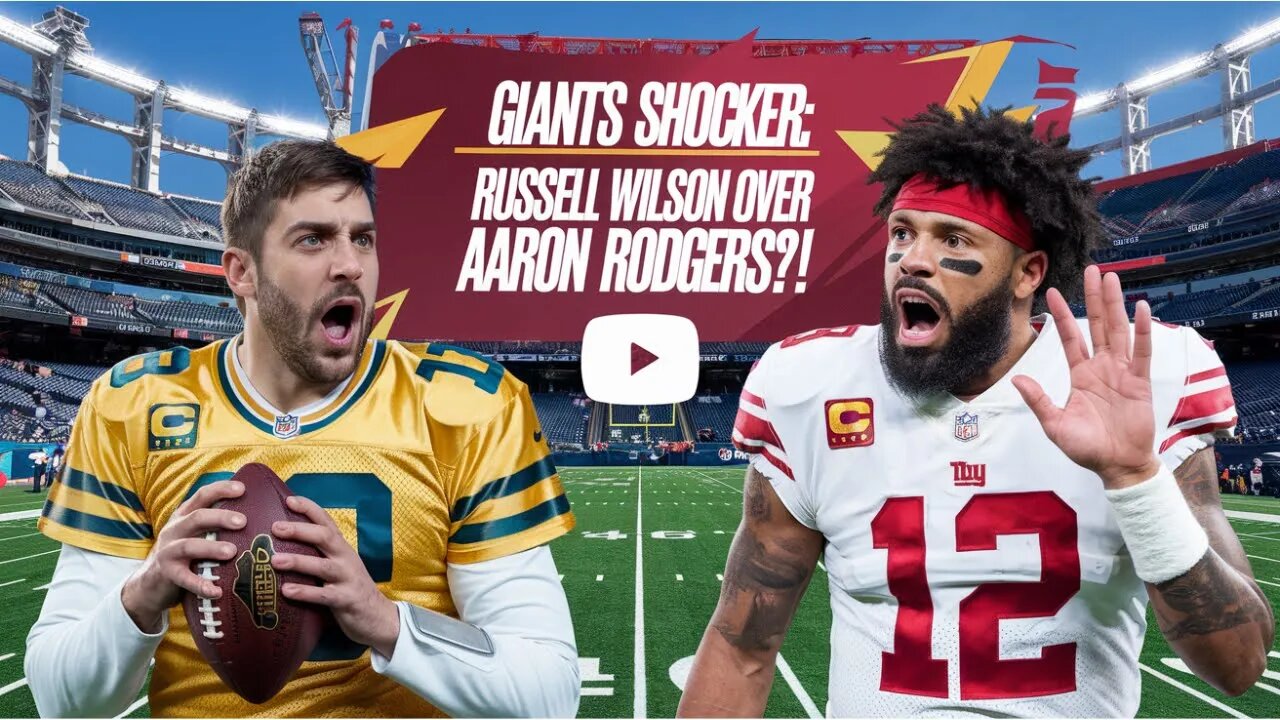 GIANTS SHOCKER: Russell Wilson Over Aaron Rodgers?