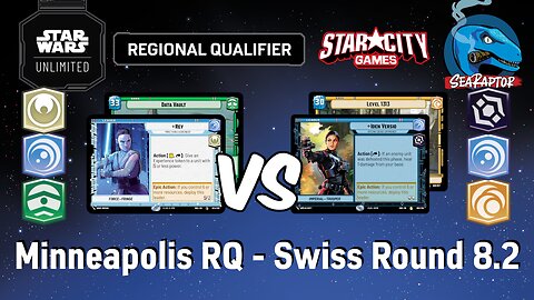 Star Wars Unlimited - Set 4 Minneapolis RQ - Round 8.2: Rey vs. Iden Versio