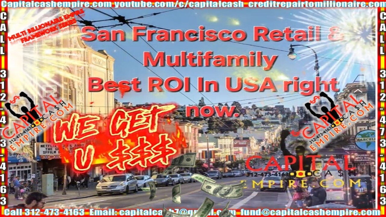 WANT REAL $$$ IN CRE NOT BS USELESS FREE INFO JUST TO PROSPECT FOR DOWN PAYMENT S U C K E R S!