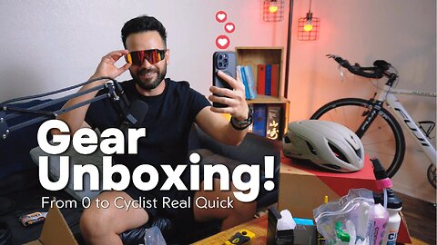 Cycling gear unboxing as a new cyclist getting into this fantastic sport!