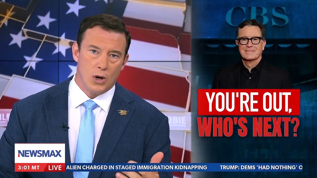 ⚡Carl Higbie talks about Stephen Colberts cancellation