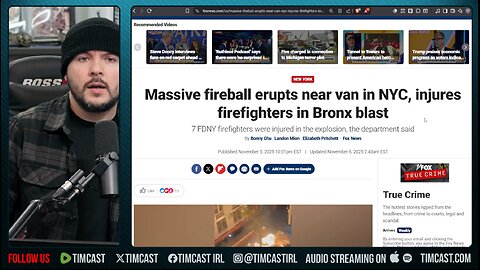 MASSIVE Explosion In NYC, Democrats ROASTED As Mamdani ALREADY Has Crime Spree | Tim Pool