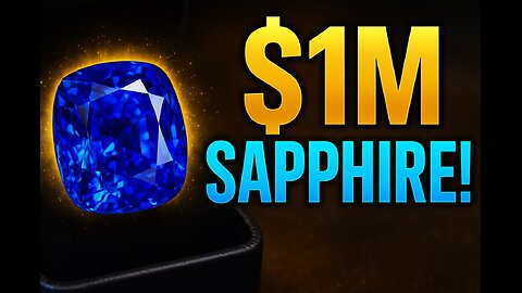 💎 $1,000,000 Ceylon Blue Sapphire – The World’s Rarest Treasure!