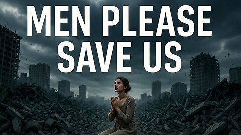 Women Finally Realize That Society Is Collapsing And Are Demanding Men Save Them