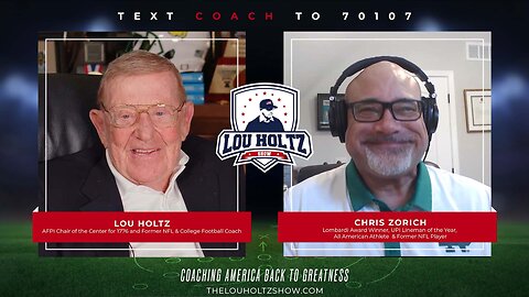 The Lou Holtz Show S2 EP13 | Chris Zorich on Grit, Love & Building a Legacy at Notre Dame #podcast