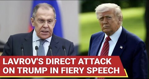 Such Pity... : Lavrov s Big ATTACK On U.S; Shocks Trump With New Anti-West Alliance, Blasts NATO