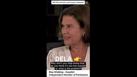 Elsa Widding - Will the climate card house collapse