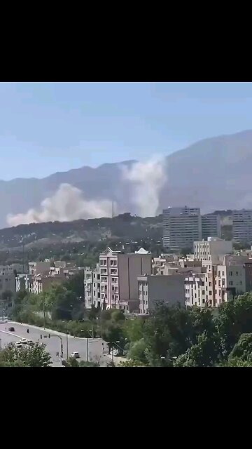 The Israeli Air Force is currently attacking military targets of the Iranian regime in Tehran