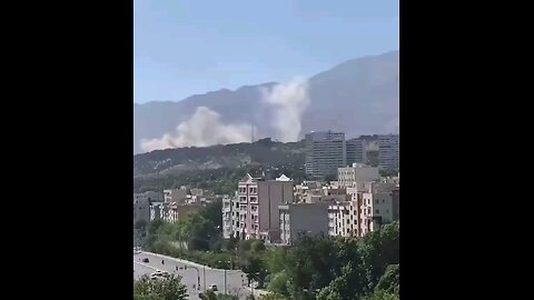 The Israeli Air Force is currently attacking military targets of the Iranian regime in Tehran