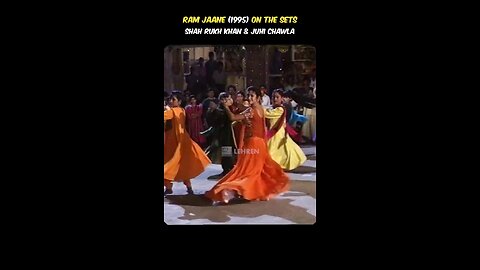 Shah Rukh Khan & Juhi Chawla Shoot Ram Jaane Title Track- Throwback To Ram Jaane (1995) Film BTS #