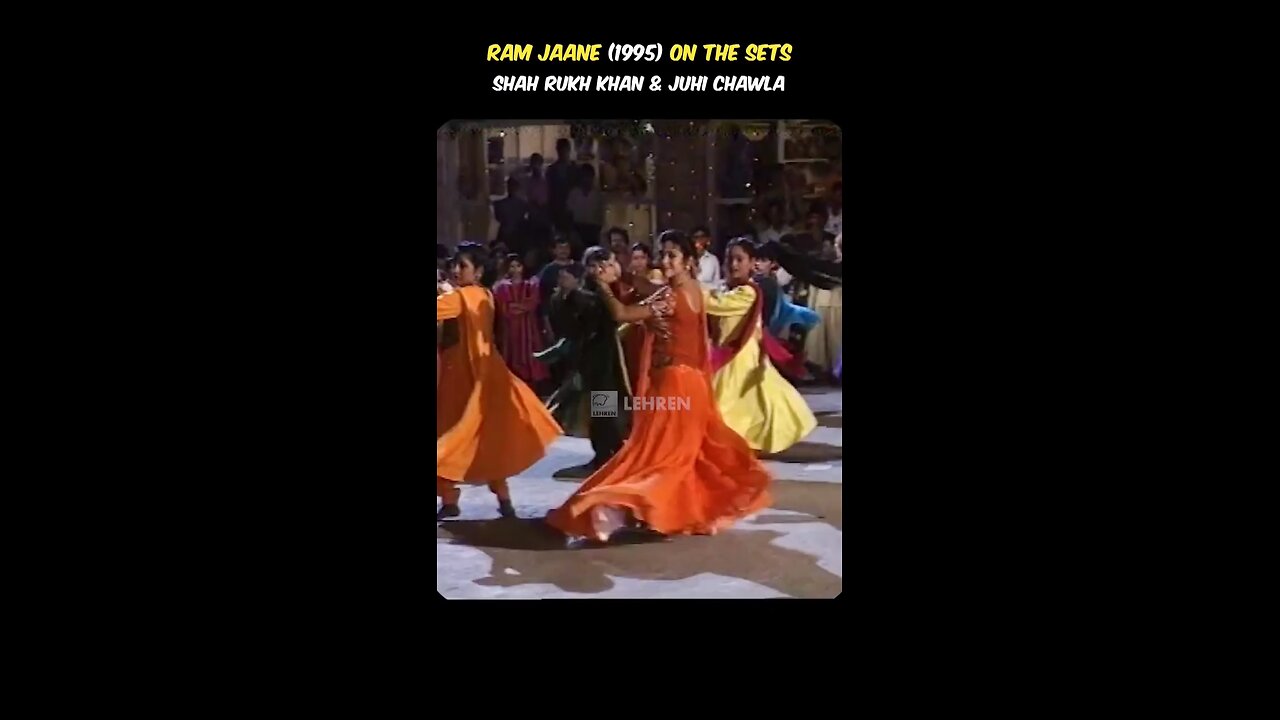 Shah Rukh Khan & Juhi Chawla Shoot Ram Jaane Title Track- Throwback To Ram Jaane (1995) Film BTS #