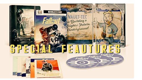 FALLOUT AMAZON EXCLUSIVE STEELBOOK EDITION SPECIAL FEATURES REVIEW