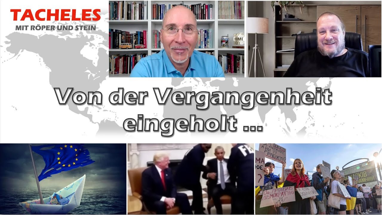 25.7.25🇩🇪🇦🇹🇨🇭NUOVISO🎇👉🇪🇺RÖPER & STEIN Tacheles #166🇪🇺👈🗽"..DER VERGANGENHEIT EINGEHOLT"