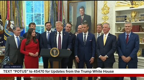 Trump Announces U.S Space Command Move