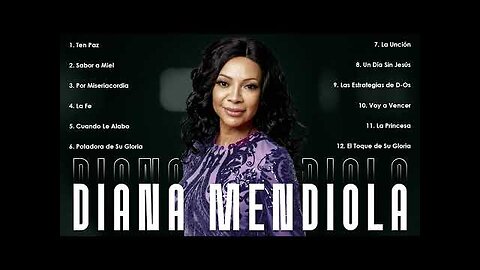 Diana Mendiola - 1 Hora Sus Mejores Canciones Grandes Éxitos - Álbum Completo.
