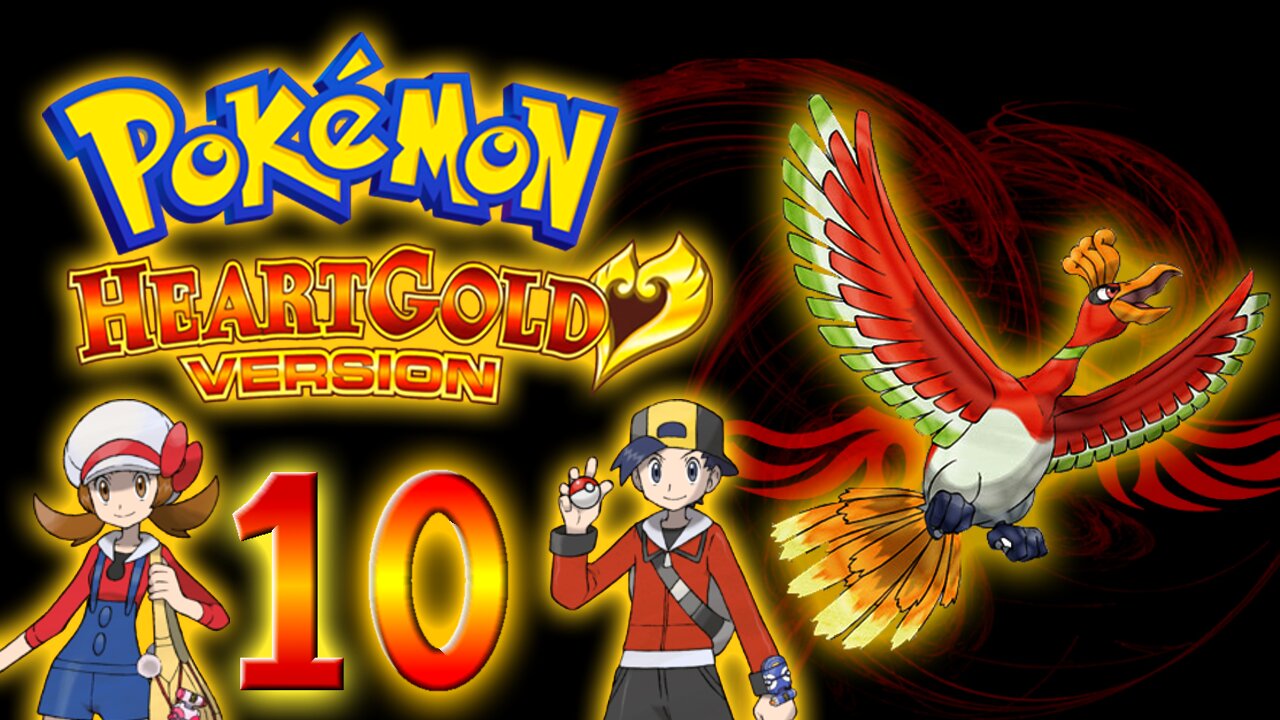 Let's Play Pokemon Heart Gold [German] Part 10: Der Einheitstunnel HD