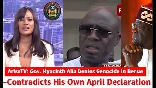Exposed: Gov. Hyacinth Alia Denies Genocide in Benue—Contradicts His Own April Declaration