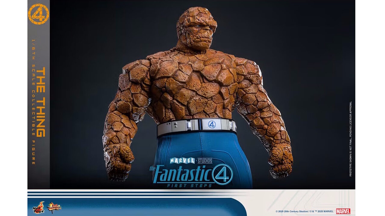 The Fantastic Four: First Steps - The Thing 1/6 Statue [Hot Toys]
