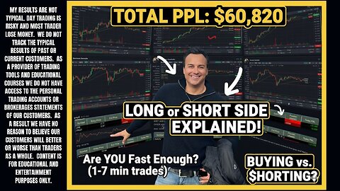I Made $60K Trading! Stock Market Secrets Revealed