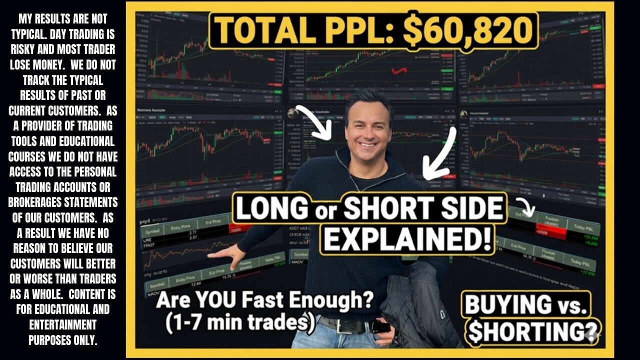 I Made $60K Trading! Stock Market Secrets Revealed