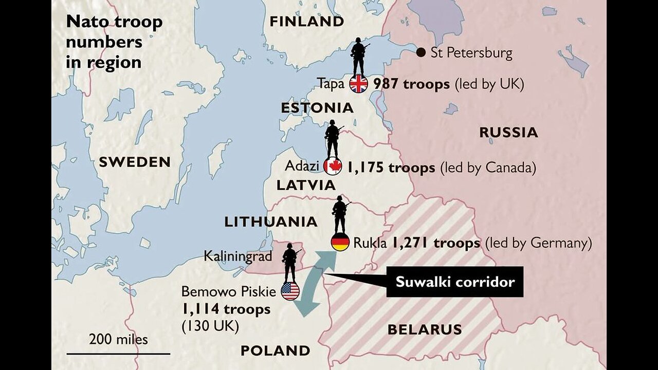 Battle for the Baltics. Russia Sends Tens of Thousands of Troops to Kaliningrad and the Baltics.