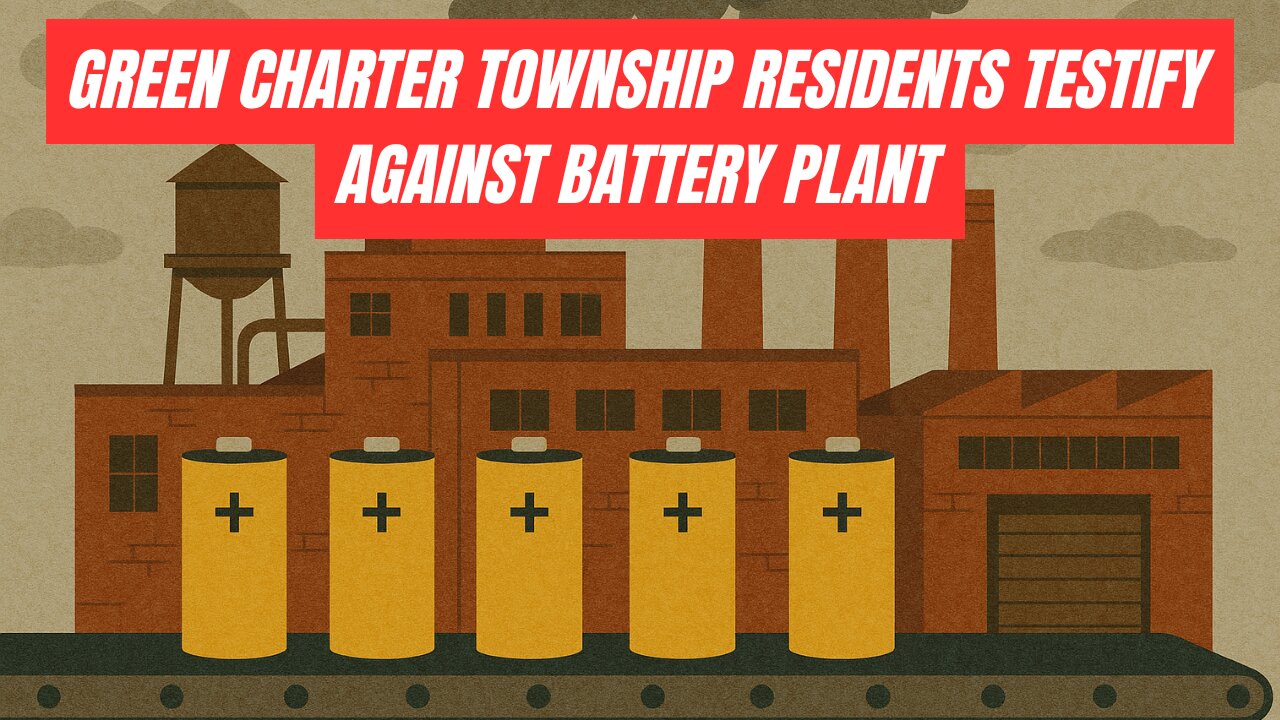 Green Charter Township residents testify against CCP-linked Gotion EV battery plant