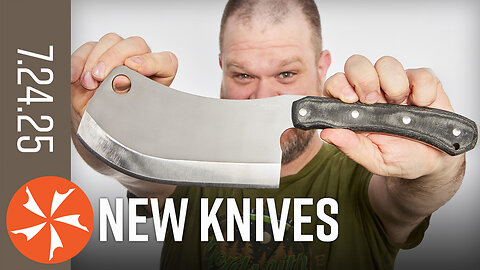 Knife So Serious? - New Knives July 24th, 2025 at KnifeCenter