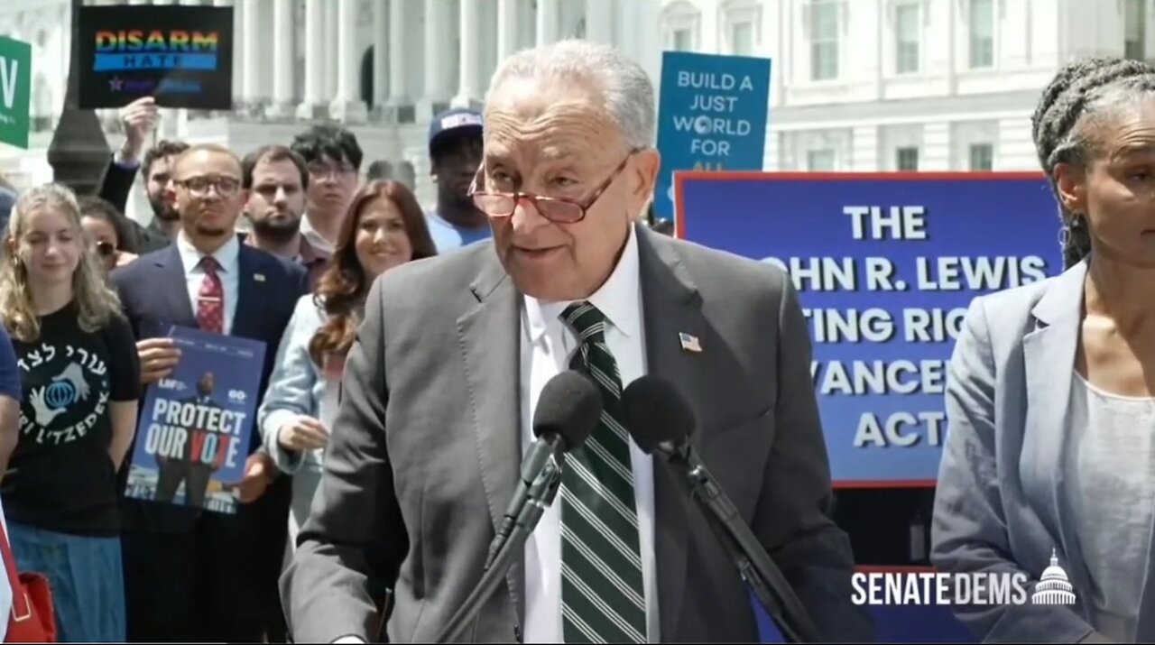 Sen Chuck Schumer: GOP Doesn’t Want People Of Color or Black People To Vote
